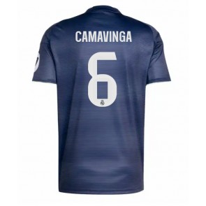 Real Madrid Eduardo Camavinga #6 Udebanetrøje 2025-26 Kortærmet